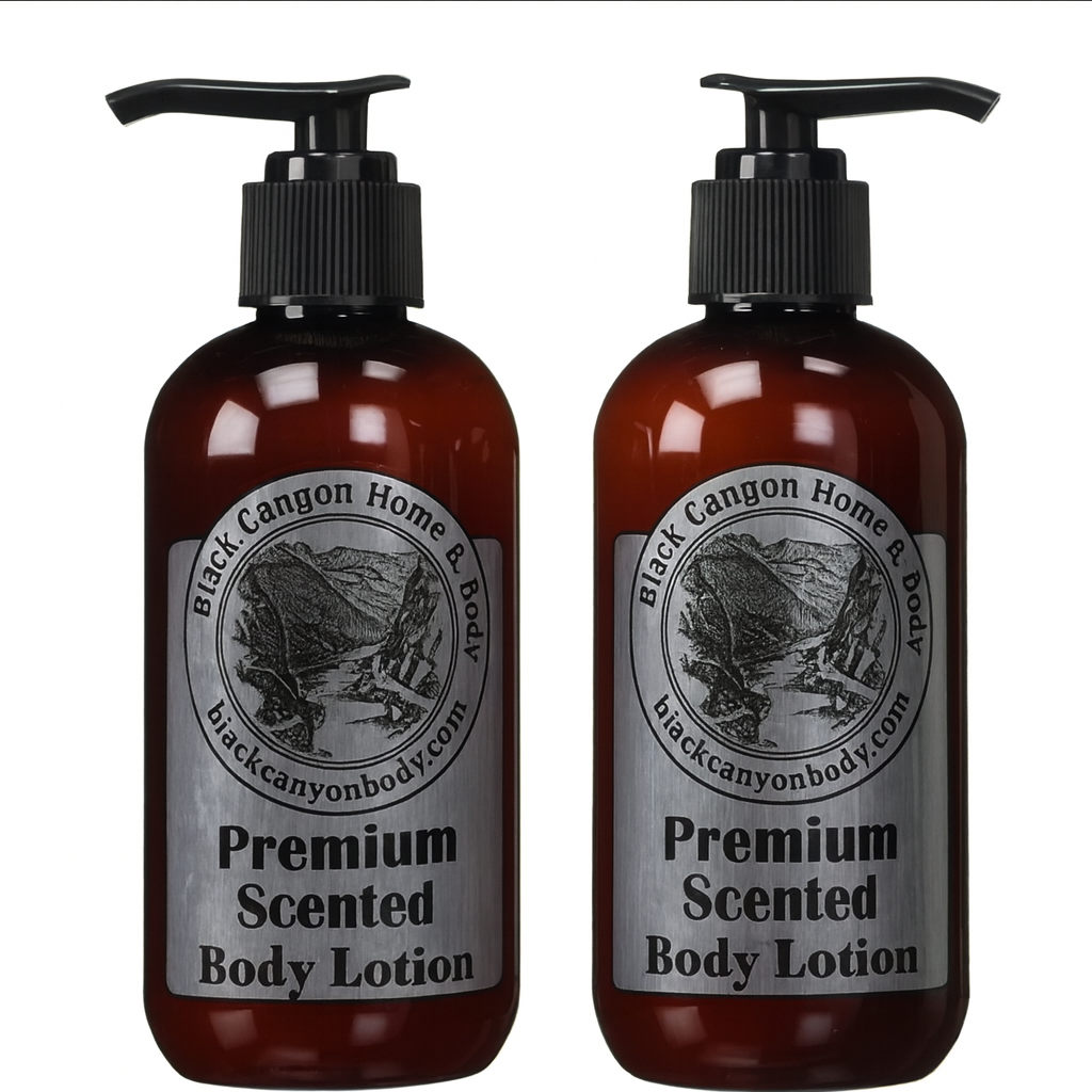 Black Canyon Cherry Vanilla Dr Black Scented Luxury Body Lotion With Lanolin and Jojoba Oil, 16 Oz (2 Pack)